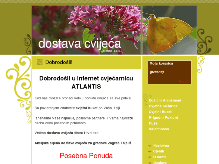 www.dostavacvijeca.com