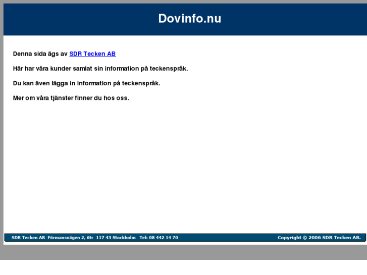 www.dovinfo.nu