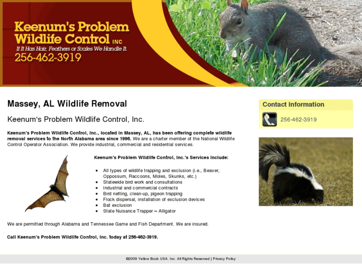 www.keenumsproblemwildlife.com