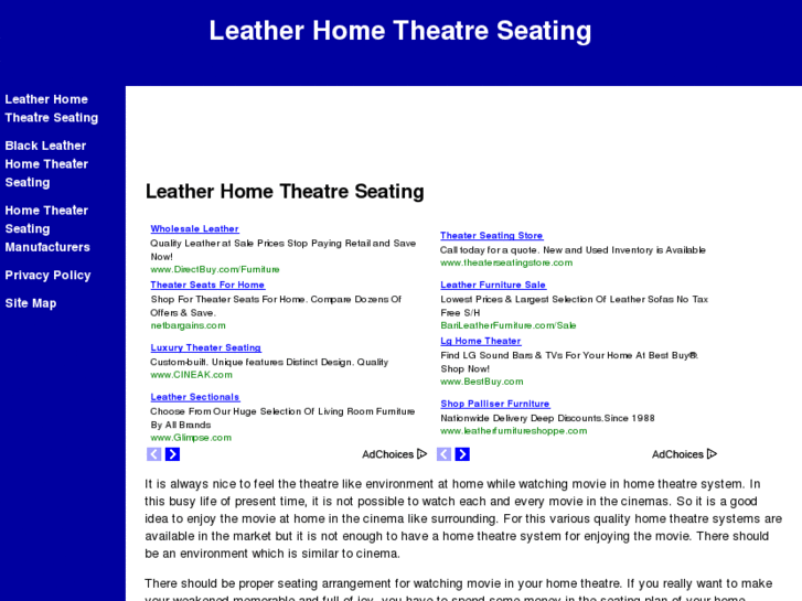 www.leatherhometheatreseating.com