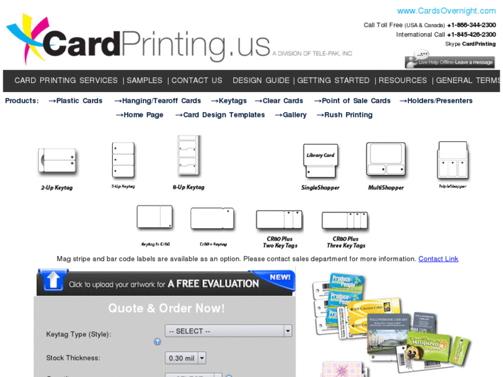 www.librarycardsprinting.net