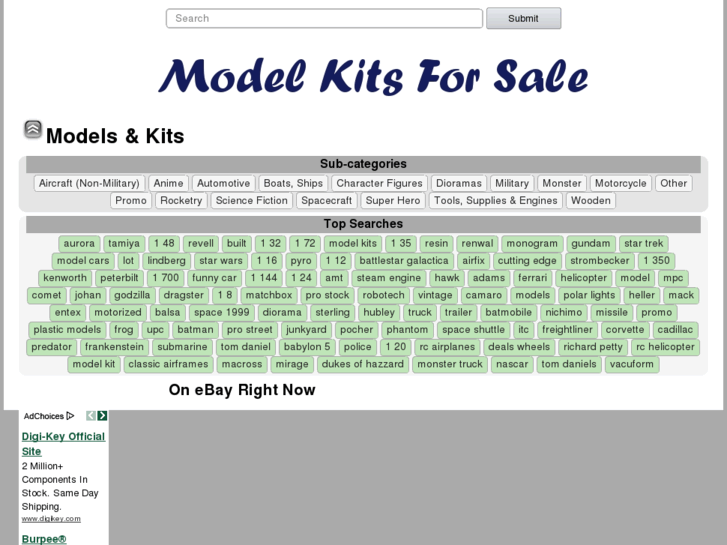 www.modelkitsforsale.net