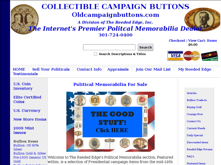 www.oldcampaignbuttons.com