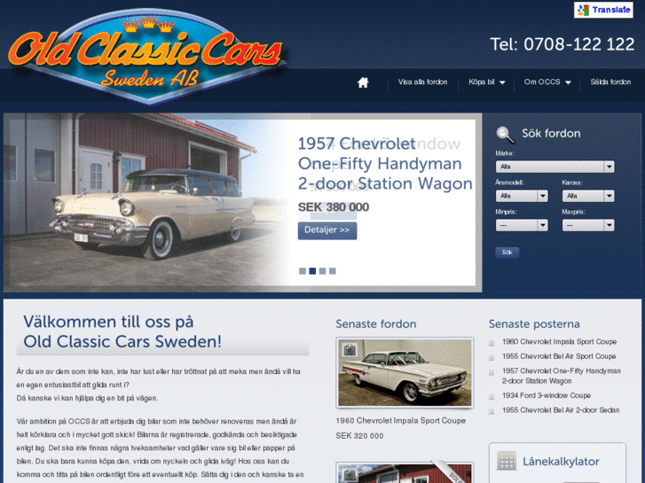 www.oldclassiccars.se