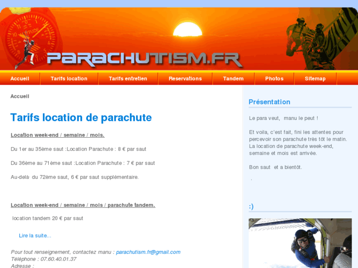 www.parachutism.fr