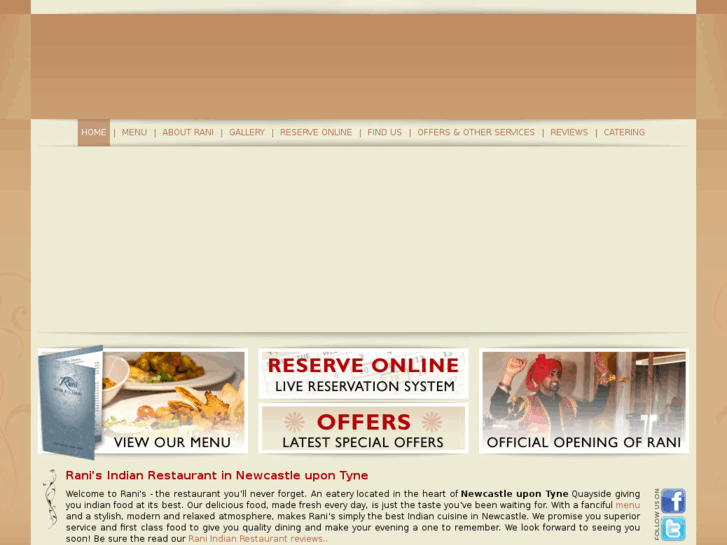 www.raniindianrestaurant.com