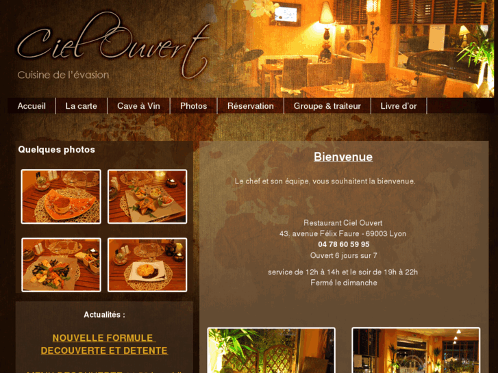 www.restaurant-acielouvert.com