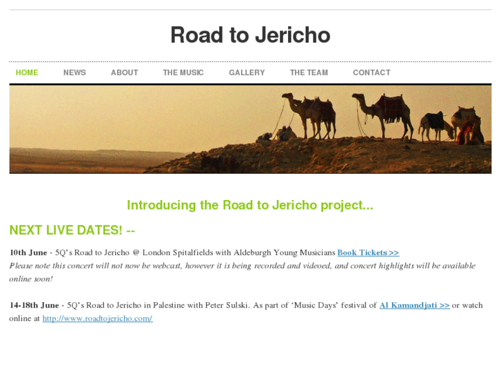 www.roadtojericho.com