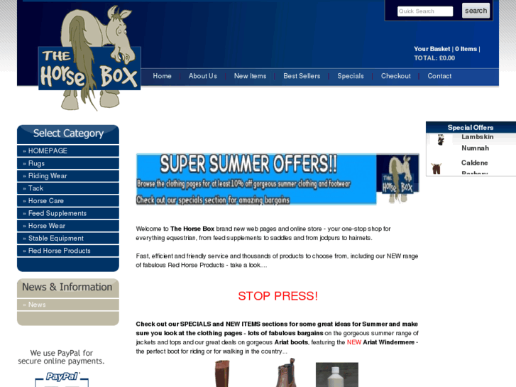 www.thehorseboxsaddlery.co.uk