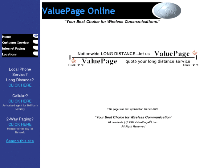 www.valuepage.net