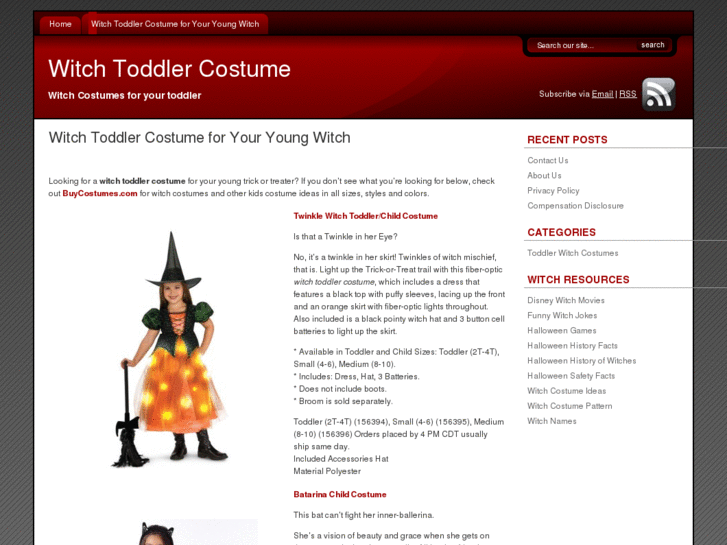 www.witchtoddlercostume.com