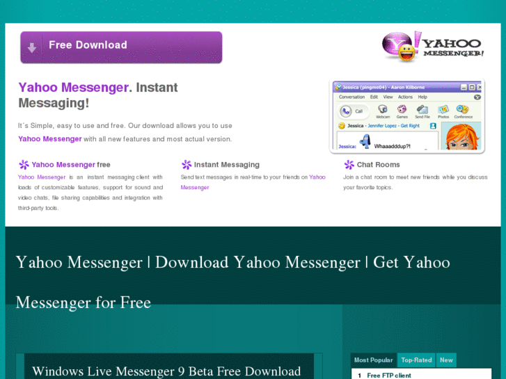 www.yahoomessengerfree.net