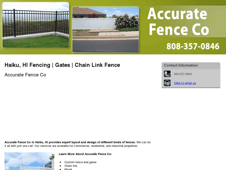 www.accuratefencecomaui.com