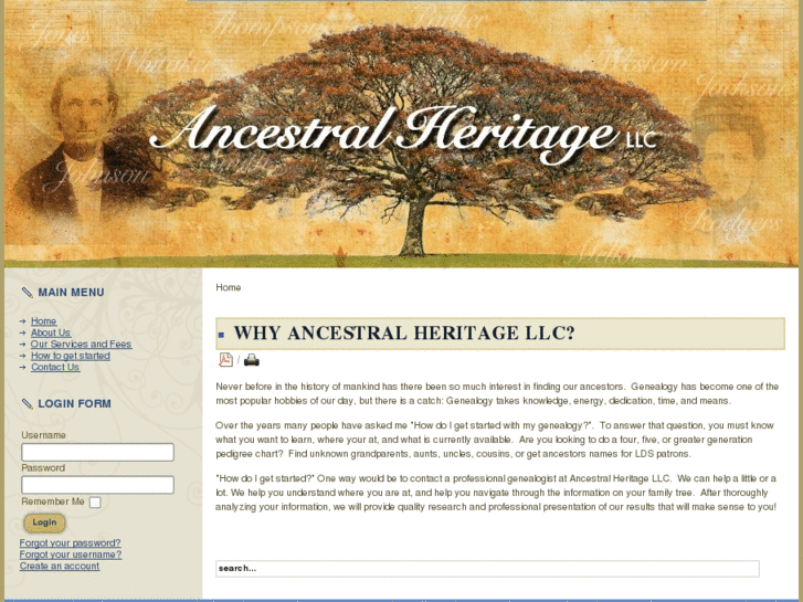 www.ancestralheritagellc.com