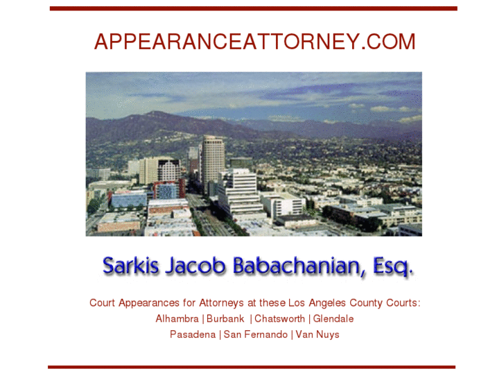 www.appearanceattorney.com