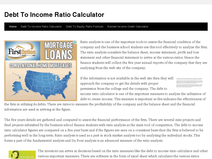 www.debttoincomeratiocalculator.net