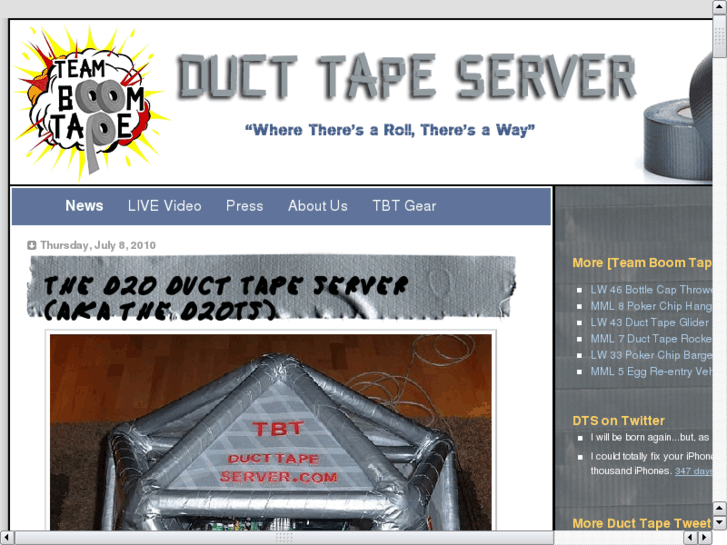 www.ducttapeserver.com