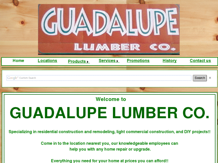 www.guadalupelumberco.com