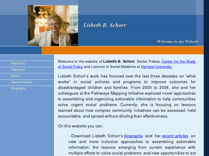 www.lisbethschorr.org