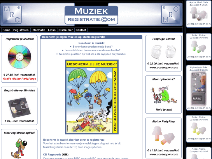 www.muziekregistratie.com