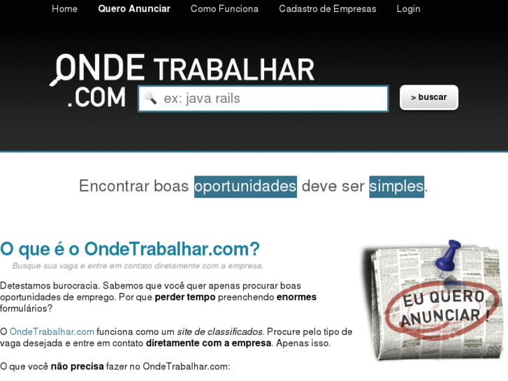 www.ondetrabalhar.com