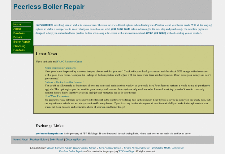 www.peerlessboilerrepair.com