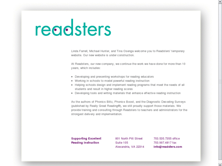 www.readsters.info