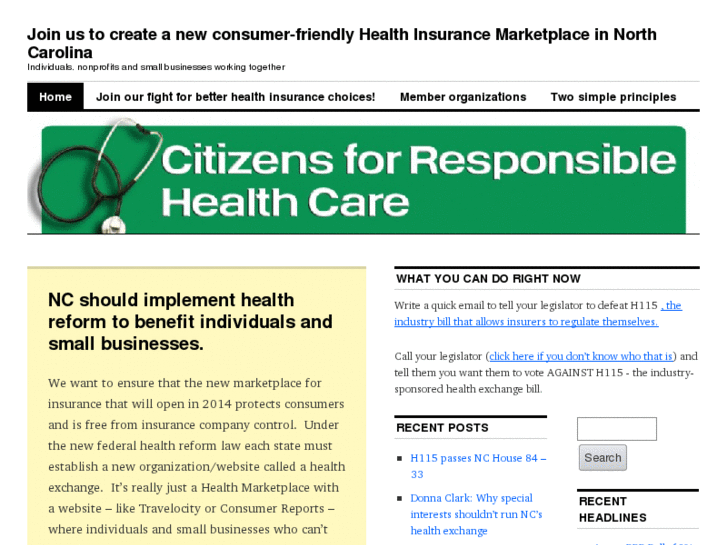 www.responsiblehealthcarenc.org