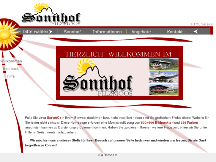 www.sonnhof-filzmoos.net