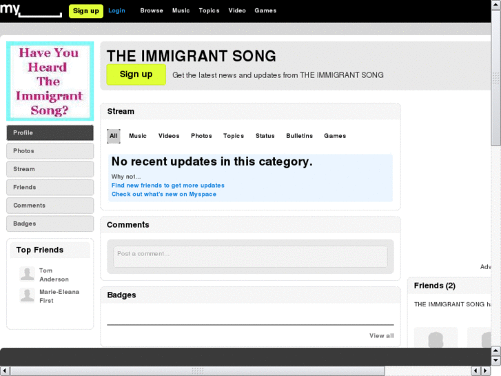 www.theimmigrantsong.com