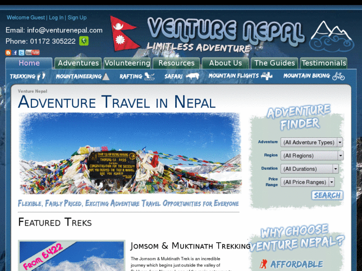 www.venturenepal.com