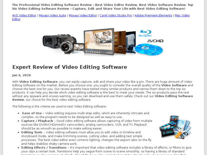 www.video-editing-software.biz