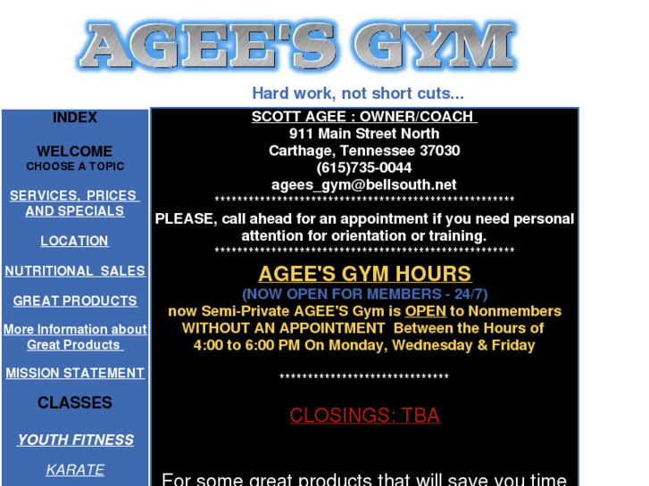 www.ageesgym.com