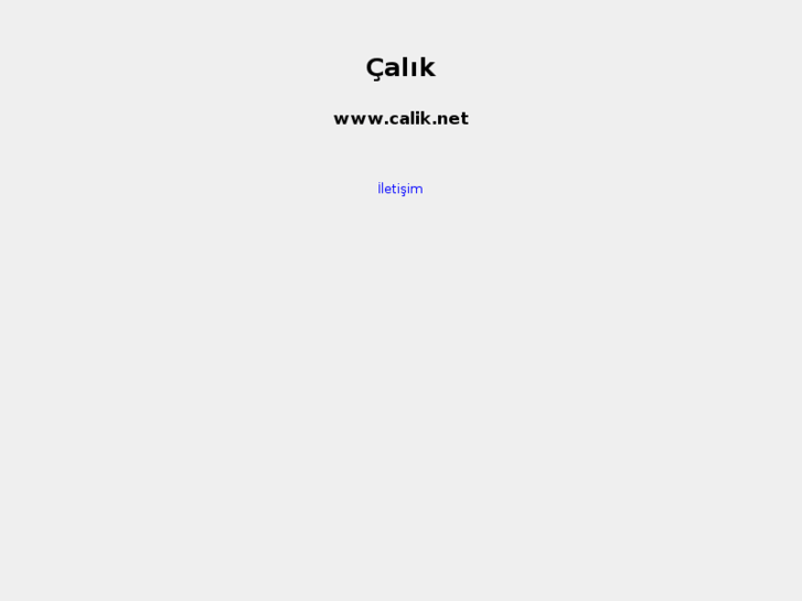 www.calik.net