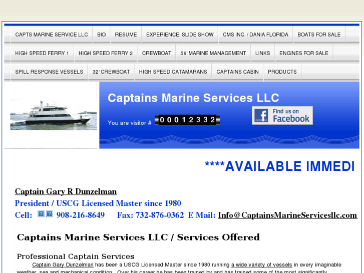 www.captainsmarineservicesllc.com