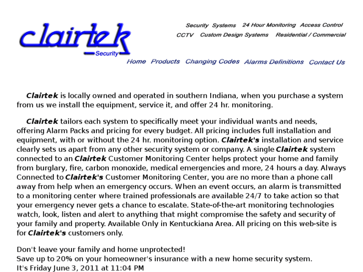 www.clairteksecurity.com