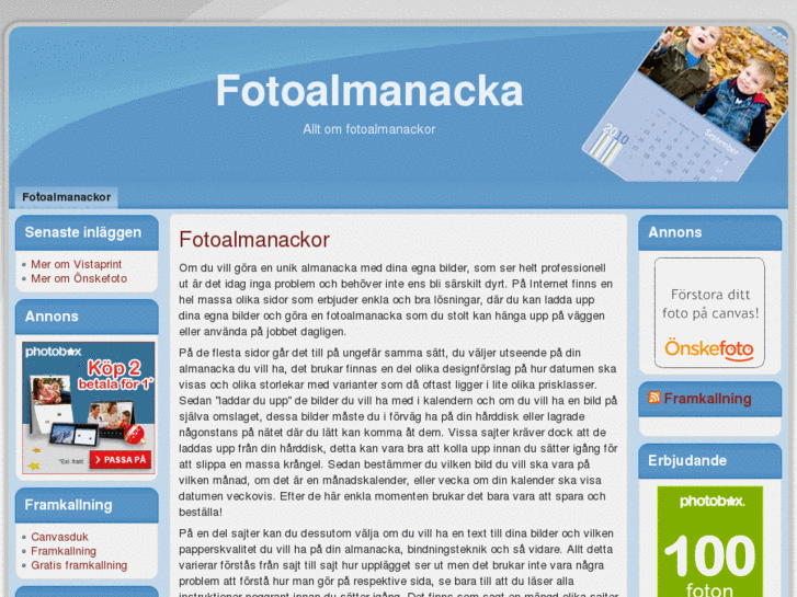 www.fotoalmanacka.nu