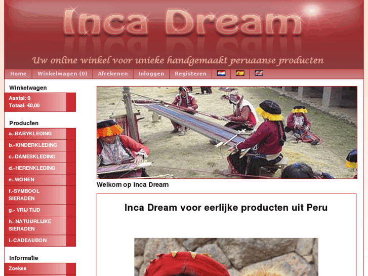 www.incadream.nl