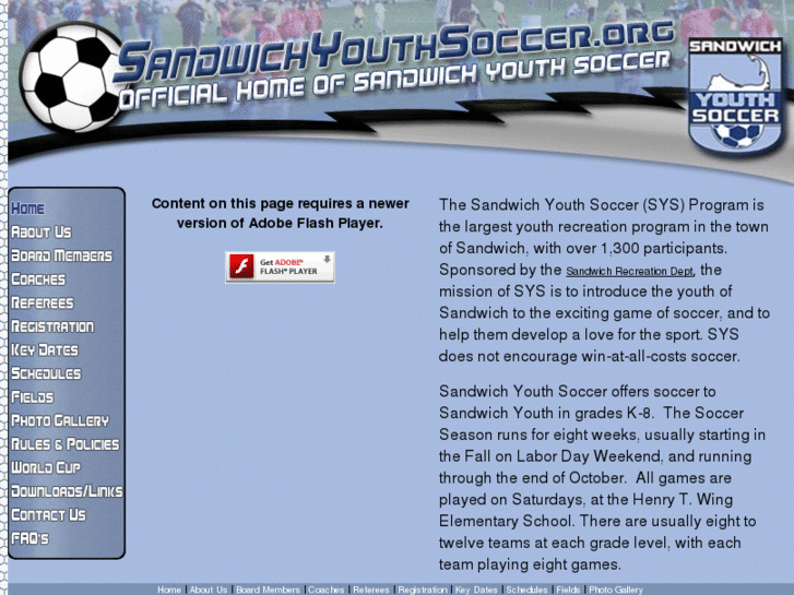 www.sandwichyouthsoccer.com