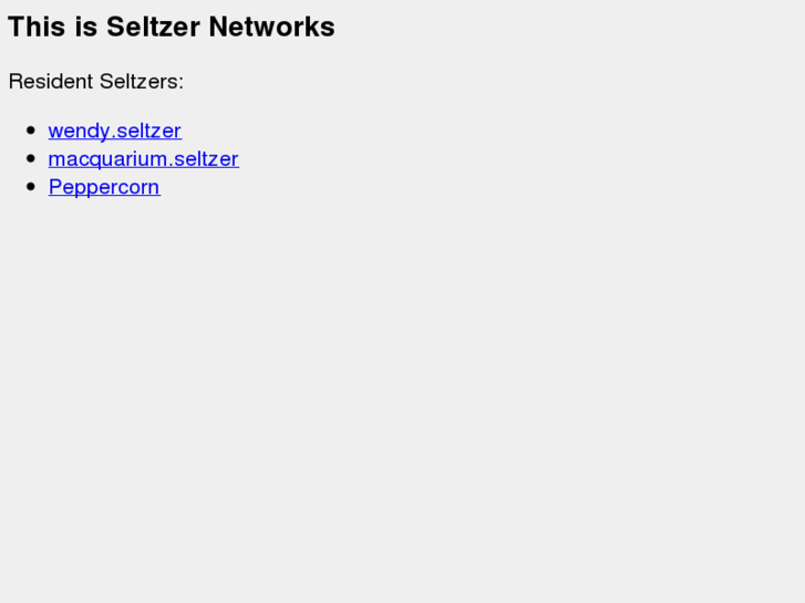 www.seltzer.org