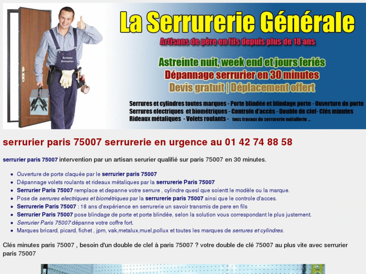 www.serrurier-paris75007.net