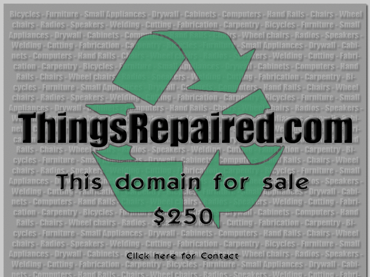 www.thingsrepaired.com