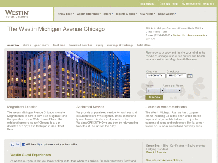 www.westinmichiganavechicago.com