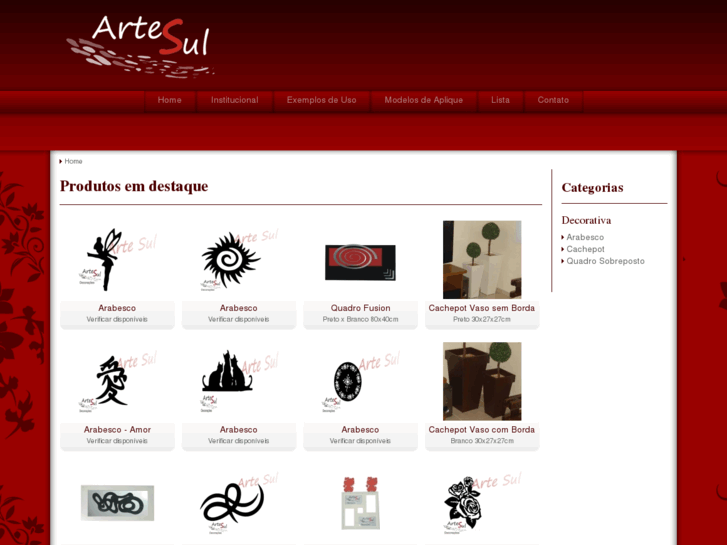 www.artesulprodutos.com