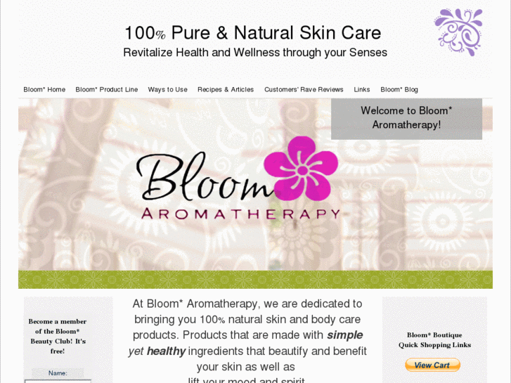 www.bloomaromatherapy.net