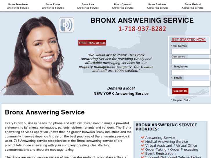 www.bronxansweringservice.com