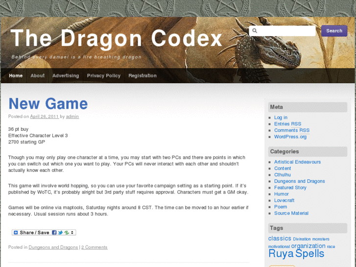 www.dragoncodex.com