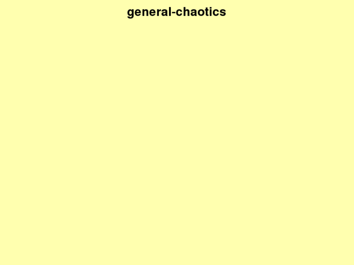 www.general-chaotics.net