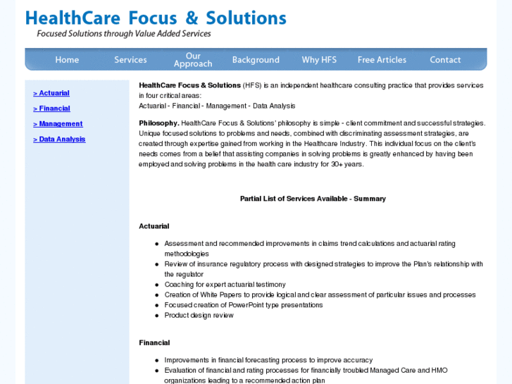 www.healthcare-focus-solutions.com