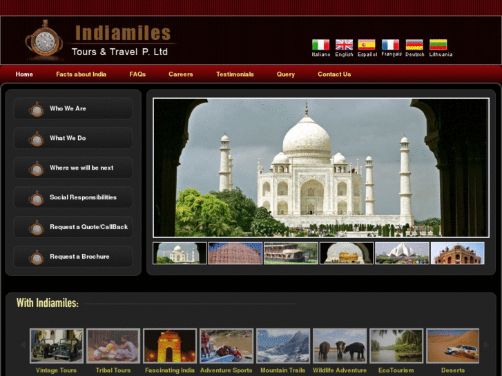 www.indiamilestours.com